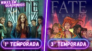 FATE THE WINX SAGA ESTÁ VOLTANDO CONHEÇA FATE THE WINX SAGA DARK DESTINY FATE 3ª TEMPORADA [upl. by Anilram]