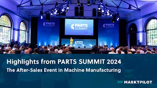 Highlights from PARTS SUMMIT 2024  The AfterSales Event in Machine Manufacturing [upl. by Adnolay]