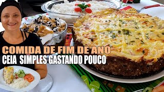 CEIA DE NATAL GASTANDO POUCO  RECEITAS DA ROSA [upl. by Clareta201]