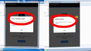 How To Fix Sorry Installation Failed  Error Code 195 Adobe All Products Windows 10\8\7\81 [upl. by Eiramyelhsa768]