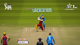 Chris Gayle 175 66 IPL 2013  Cricket 24  Real Commentary  BroDow Gaming BG [upl. by Crosse791]