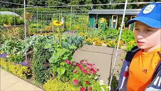 Episode 36 Alnwick Gardens Allotment Tour 2023 [upl. by Clio]