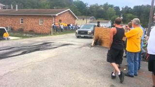 Mannington WV burnout competition [upl. by Eyllom]