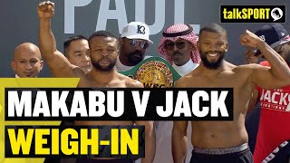 🥊 quotIm going to knock him outquot  Ilunga Makabu v Badou Jack Weigh In [upl. by Ennobe]