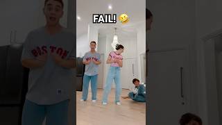 APT DANCE by ROSÉ amp Bruno Mars But with a twist  dance trend friends funny fail shorts [upl. by Drazze]