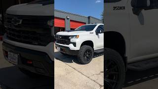 Chevy Trail Boss Gets 6” Lift Fuel Wheels and Nitto Tires [upl. by Sivahc]