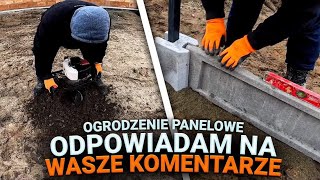 🔴 EP161 Odpowiadam na wasze pytania Ogrodzenie panelowe 3D [upl. by Nagel]