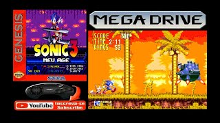 Sonic 3 New Age SHC23 Demo Mega Drive [upl. by Aicrop]