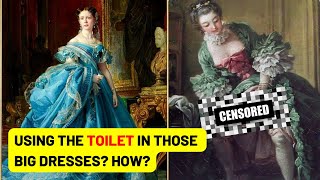 How Did Women Use The TOILET In Those HUGE Dresses  Victorian Era [upl. by Palm]