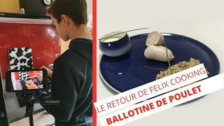 BALLOTINE DE POULET SAUCE AGRUMES ET QUINOA [upl. by Nigem]