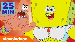 سبونج بوب 25 دقيقة من سبونج بوب ذو العضلات  Nickelodeon Arabia [upl. by Tnecniv5]