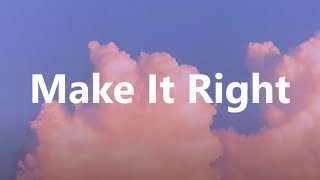 BTS   Make It Right  feat Lauv easy lyricspronunciacion [upl. by Dunham407]