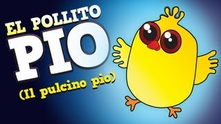 El Pollito Pío  En español [upl. by Roede]