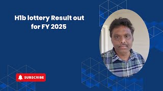 How to check H1b lottery Result for Year 2025h1b lottery h1b visa usa telugu news [upl. by Ares]