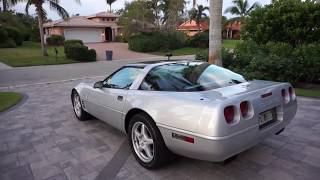 1996 Chevrolet Corvette Collectors Edition Coupe Review and Test Drive by Bill  Auto Europa Naples [upl. by Aynatan25]