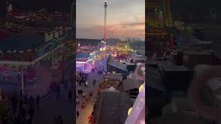 Christmas Market view from above is ✨MAGICAL✨ christmas christmasmarket germany europe holiday [upl. by Ayom33]