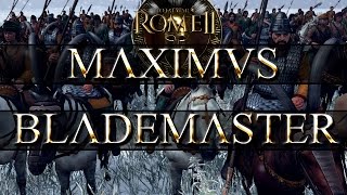 Total War Rome II Wolf Blademaster vs Maximus  Nomad Christmas Special [upl. by Renelle191]