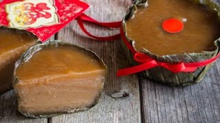 Chinese new year recipes Nian gao recipe  年糕 Niángāo [upl. by Juli]