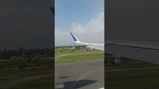 Flight landing  Manipur Imphal Airport [upl. by Enamrej650]