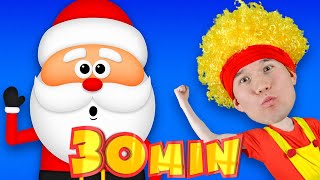 D Billions feat Santa Claus  Boom Boom Boom  Mega Compilation  D Billions Kids Songs [upl. by Sherr34]