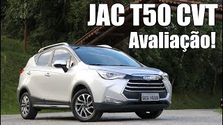 Novo JAC T50 CVT 2019 avaliação  Falando de Carro [upl. by Preuss809]