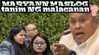 MARYANN MASLOG tanim NG MALACANAN para idawit si DUTERTE GEN MACAPAS naipit ba o kasabwat [upl. by Lleral]