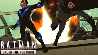 BatmanNightwing vs Red Hood  Batman Under The Red Hood [upl. by Kaitlyn]