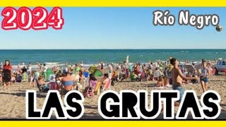 LAS GRUTAS 🛑 playas de Río Negro  VERANO 2024 🇦🇷 argentina [upl. by Alage]