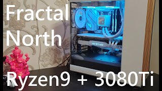 Timelapse PC Build in Fractal North w Ryzen 9 7900x amp KFA2 GeForce RTX 3080Ti HOF [upl. by Aisiat61]