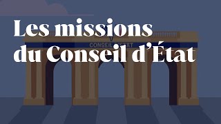 Les missions du Conseil dÉtat [upl. by Nnilsia]