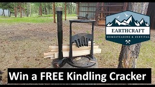 EASIEST Way to Process Kindling Kindling Cracker [upl. by Laikeze751]