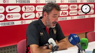 EN DIRECTO Jesús Galván entrenador del Sevilla Atlético tras el empate en AlgecirasCF [upl. by Hesther]