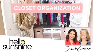 How To Organize Your Closet Space with The Home Edit  Master the Mess EP 2 [upl. by Nette]