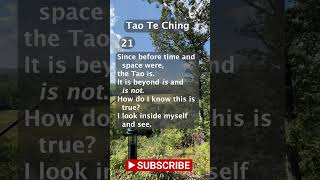 Tao Te Ching 21  Laotzu  Taoism  The Book of the Way and of Virtue  book in description [upl. by Nancey]