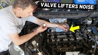 WHAT VALVE LIFTER NOISE SOUNDS LIKE WHAT CAUSES VALVE LIFTERS NOISE [upl. by Enneibaf]