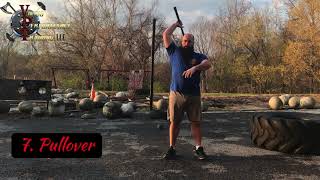 16 Sledgehammer Exercises that arent a Tire Swing [upl. by Lleznov]