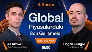 4 Kasım  Global Piyasalardaki Son Gelişmeler [upl. by Idissak]