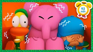 🌄POCOYO ENGLISH Pocoyo Goes On A Camping Holiday 92 min Full Episodes VIDEOS amp CARTOONS for KIDS [upl. by Hazlip]