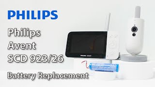 Philips Avent SCD 92326 Battery Replacement CSPHD923MB [upl. by Leirraj395]