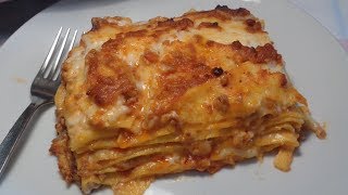 LASAGNE AL FORNO  Ricetta perfetta [upl. by Eilsil68]