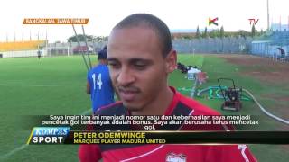 Peter Odemwingie Jadi Top Skorer Sementara Liga 1 [upl. by Baillie387]