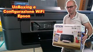 Unboxing e prima configurazione Stampante Epson Xp 2150 Series [upl. by Acimad]