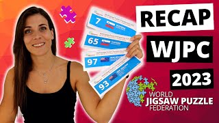 World Jigsaw Puzzle Championship 2023 RECAP [upl. by Xenia883]