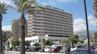 HOTEL PUENTE REAL TORREMOLINOS SPAIN BEACH VIEW [upl. by Adnola983]