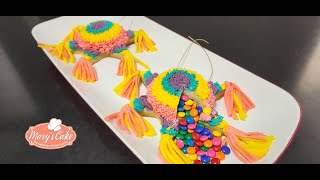 Galletas en forma de piñata rellena de dulces🪅 [upl. by Kendra288]