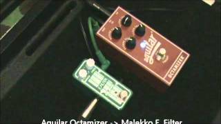 Malekko E Filter  Bass Demo [upl. by Stephannie]