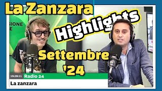 La Zanzara Highlights settembre 2024 [upl. by Notlrak]