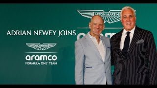 Adrian Newey joins Aston Martin Aramco Formula One Team [upl. by Bruni]