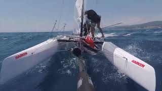 Sailing 20 knots nacra 15 [upl. by Tarsuss]