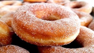 35 DONAS con 1kg de harinaDonas de azúcar caseras y esponjosas Donas para Vender [upl. by Chrotoem]